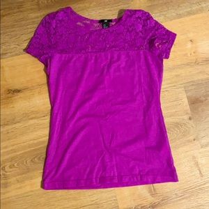 H&M purple top
